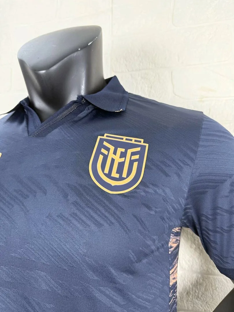 Ecuador 2026 Third Shirt Player Version Blue — 1