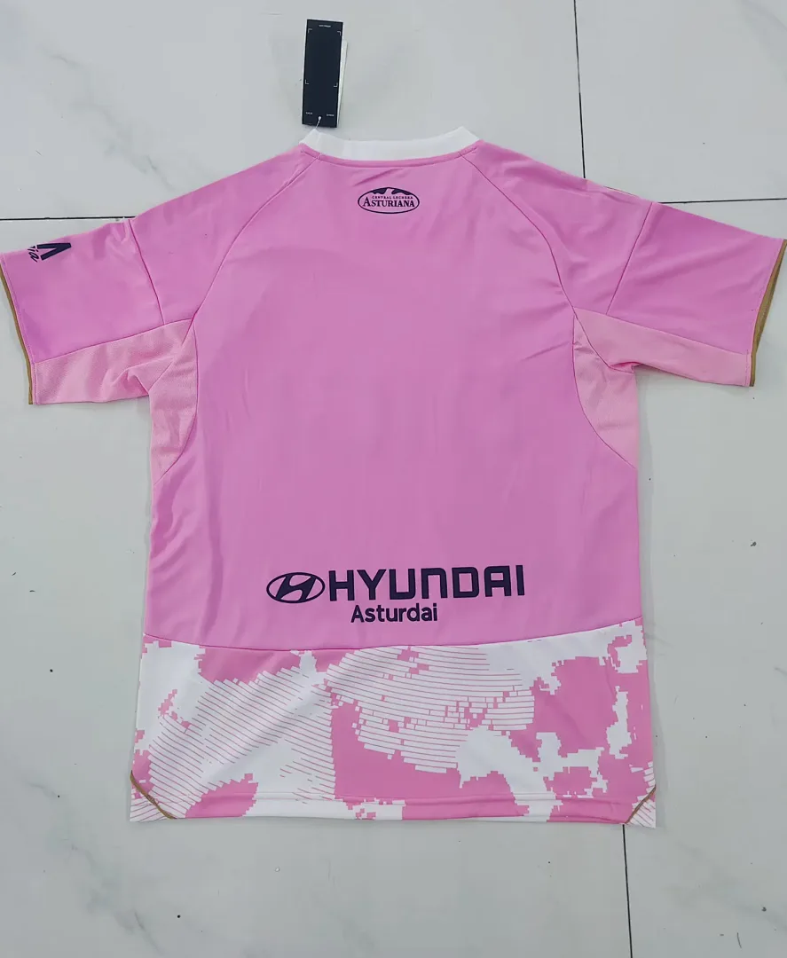 Real Oviedo 2025/26 Maillot Pink