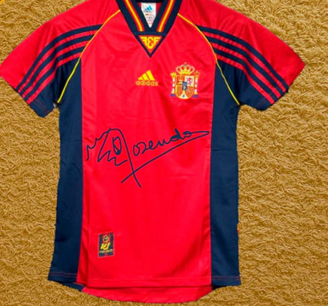 Spain 1998 Shirt 98 ROSENDO — 2