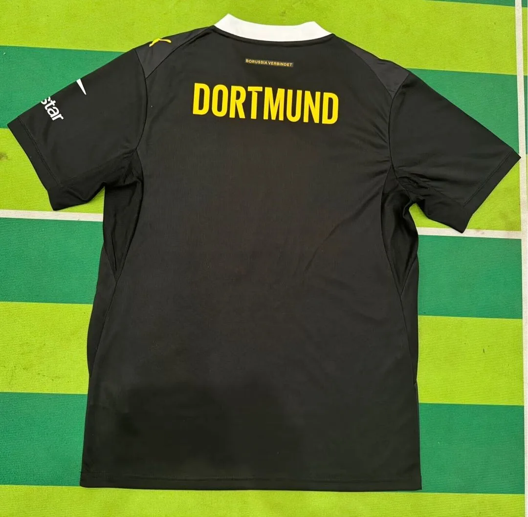 Borussia Dortmund 2026/27 Segunda Equipación Camiseta Manga Corta Black