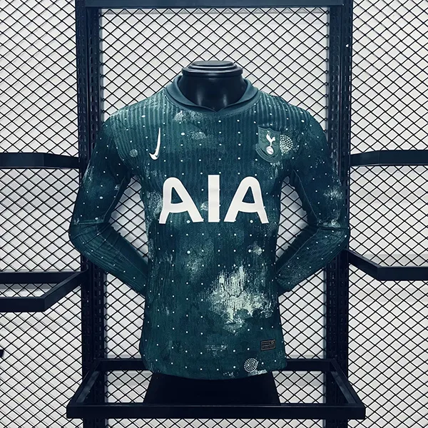 Tottenham Hotspur 2024/25 Tercera Equipación Camiseta Manga Larga Versión Jugador Green