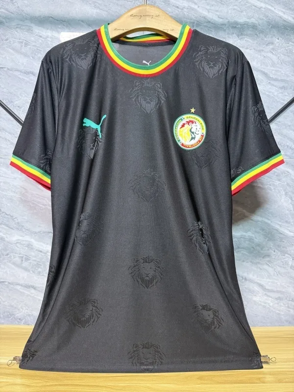 Senegal 2025/26 Shirt Player Version Special Edition Black — 2