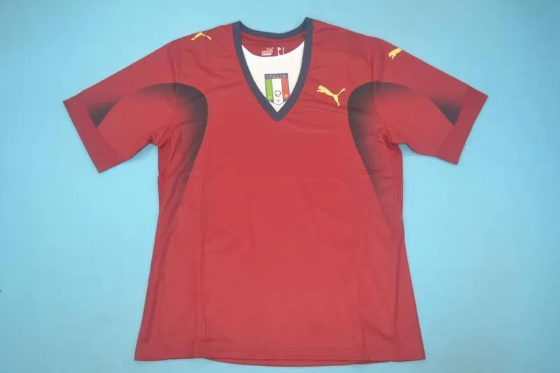 Italy 2006 Goalkeeper Shirt Red