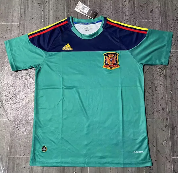 Spanien 2010 Torwart Trikot Green