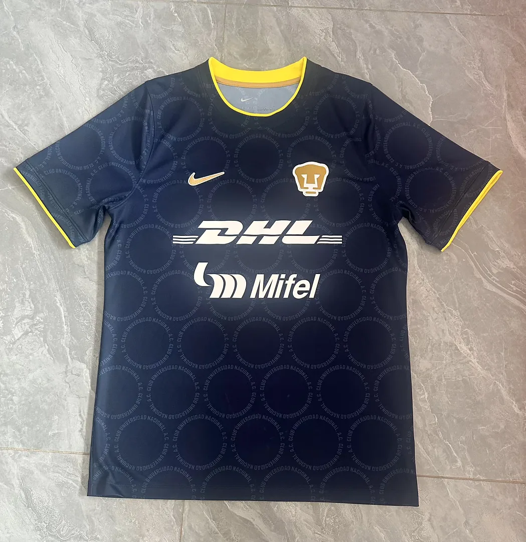 Pumas UNAM 2026/27 Away Shirt Short Sleeve Blue — 2