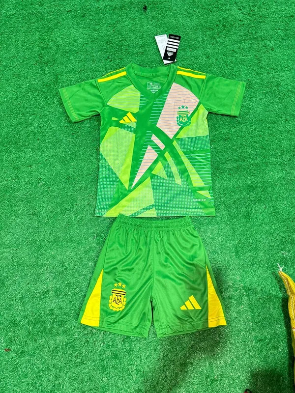 Argentina 2024 Goalkeeper Kids Kit Green