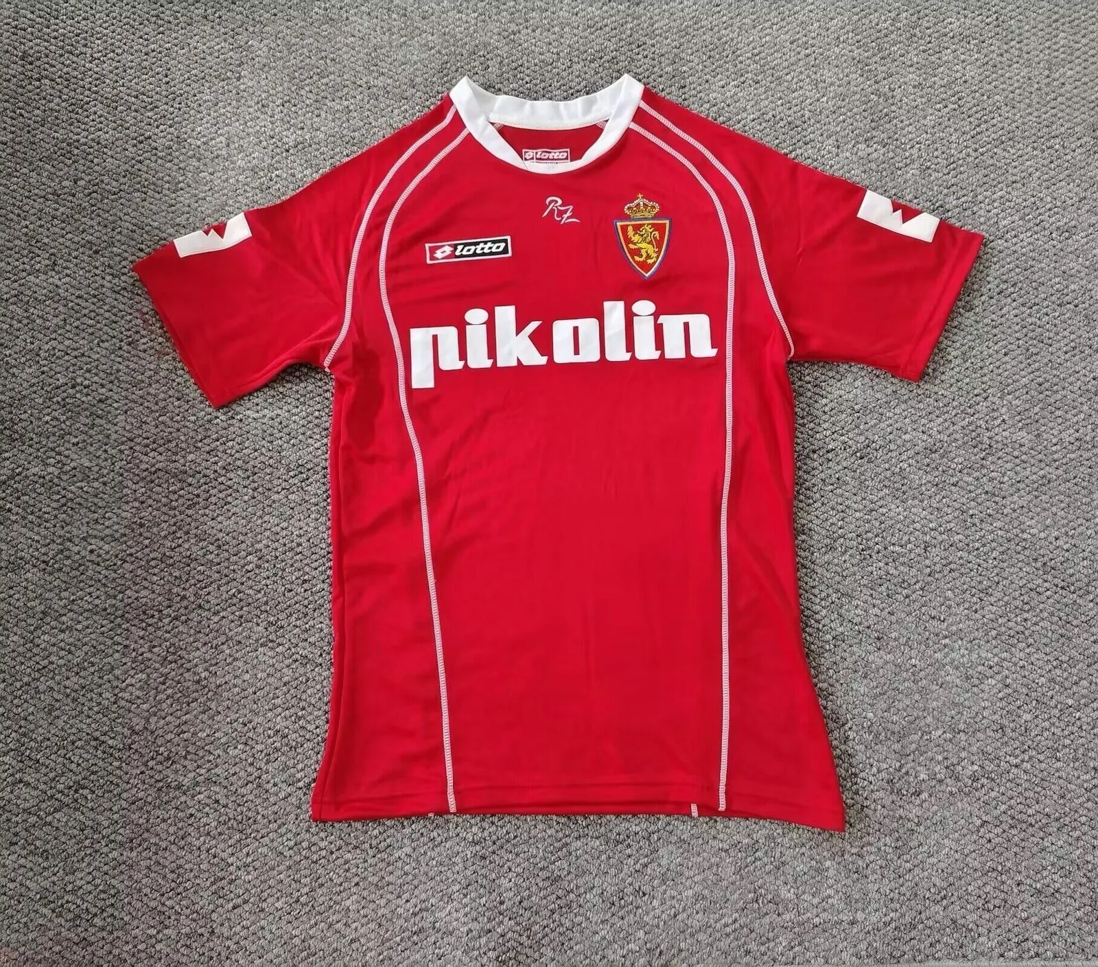 Real Zaragoza 2004/05 Away Shirt Red