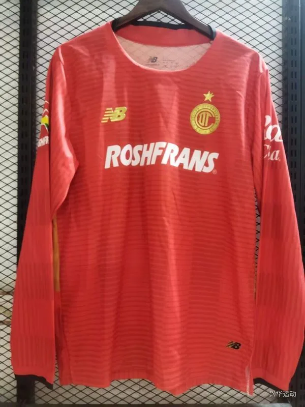 Toluca 2025/26 Home Shirt Long Sleeve — 2