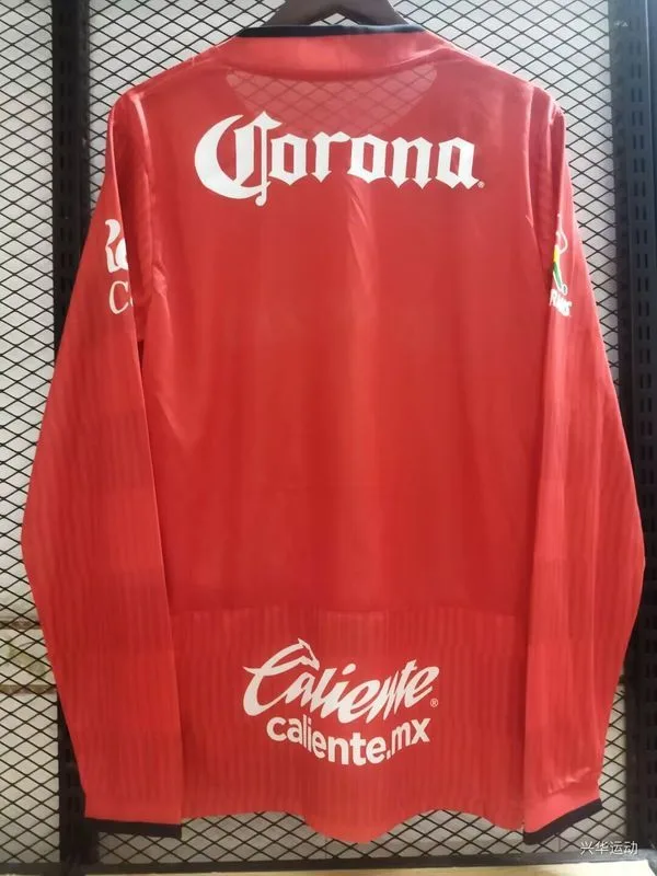 Toluca 2025/26 Home Shirt Long Sleeve