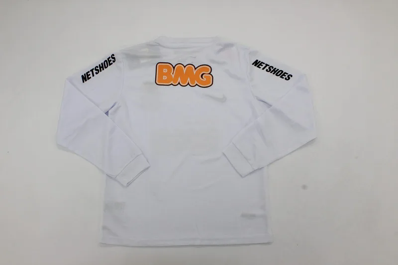 Santos 2011/12 Home Kids Kit Long Sleeve — 2