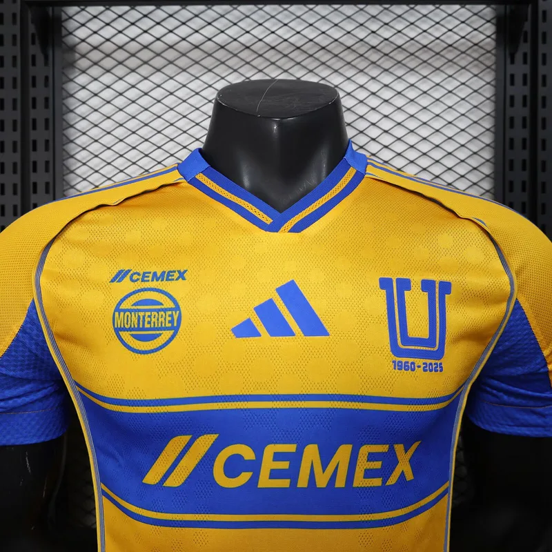 Tigres UANL 2025/26 Domicile Maillot Version Joueur