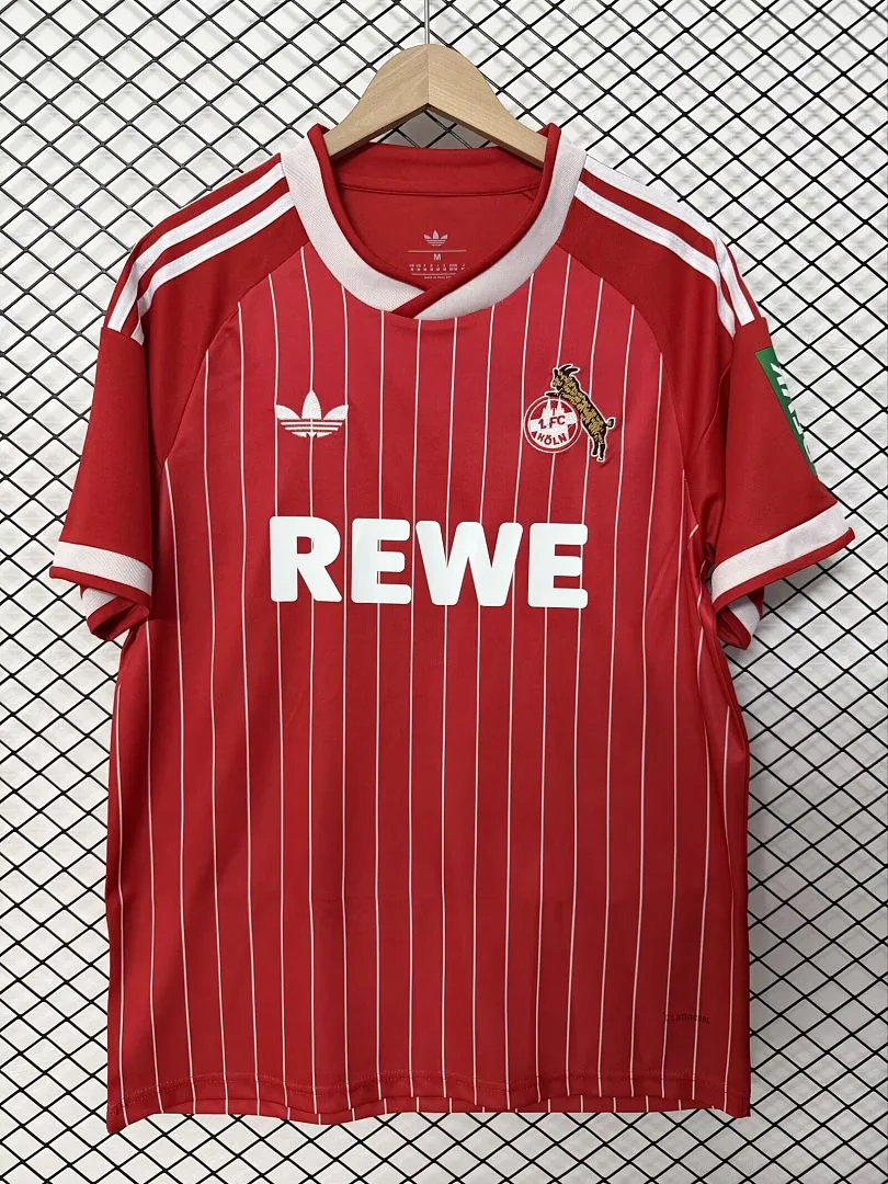 FC Köln 2026/27 Away Shirt Red — 2