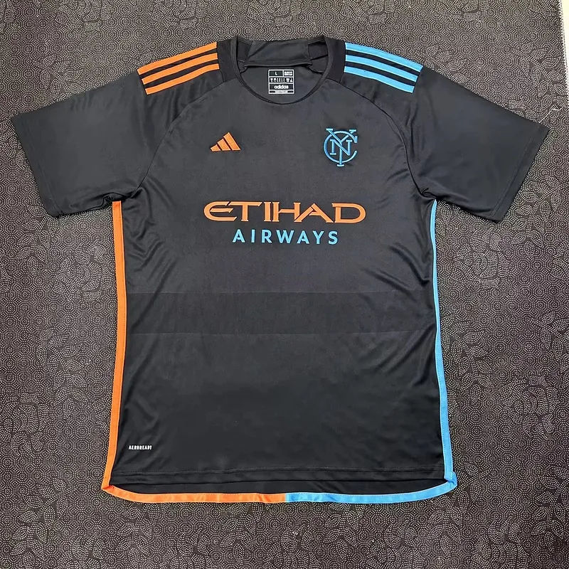 New York City FC 2024/25 Extérieur Maillot Manches Courtes — 2