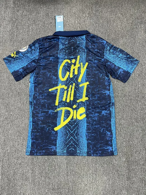 Manchester City 2024/25 Shirt Short Sleeve Special Edition Blue — 2