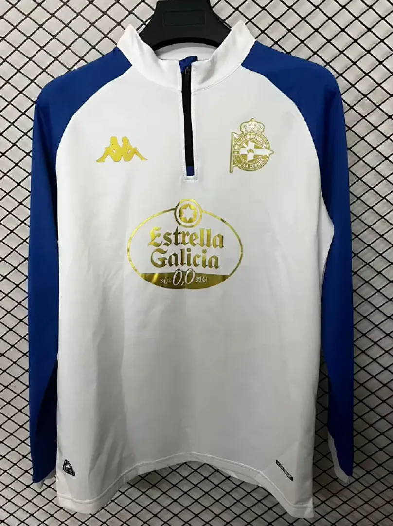 Deportivo La Coruña 2025/26 Shirt White — 2