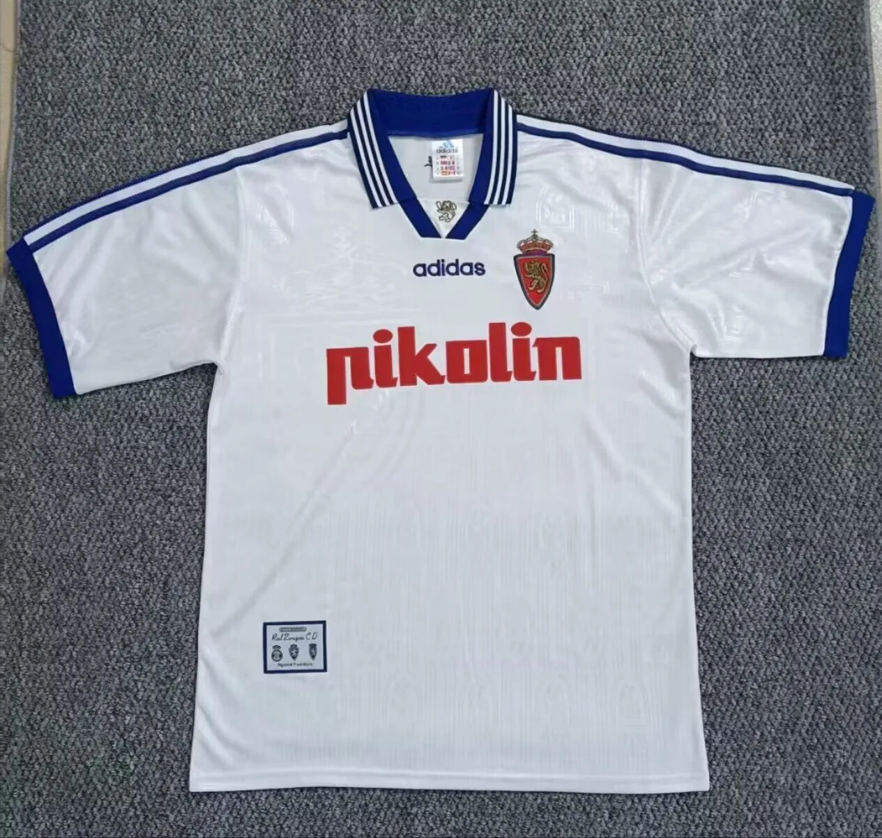 Real Zaragoza 1997/99 Home Shirt — 2