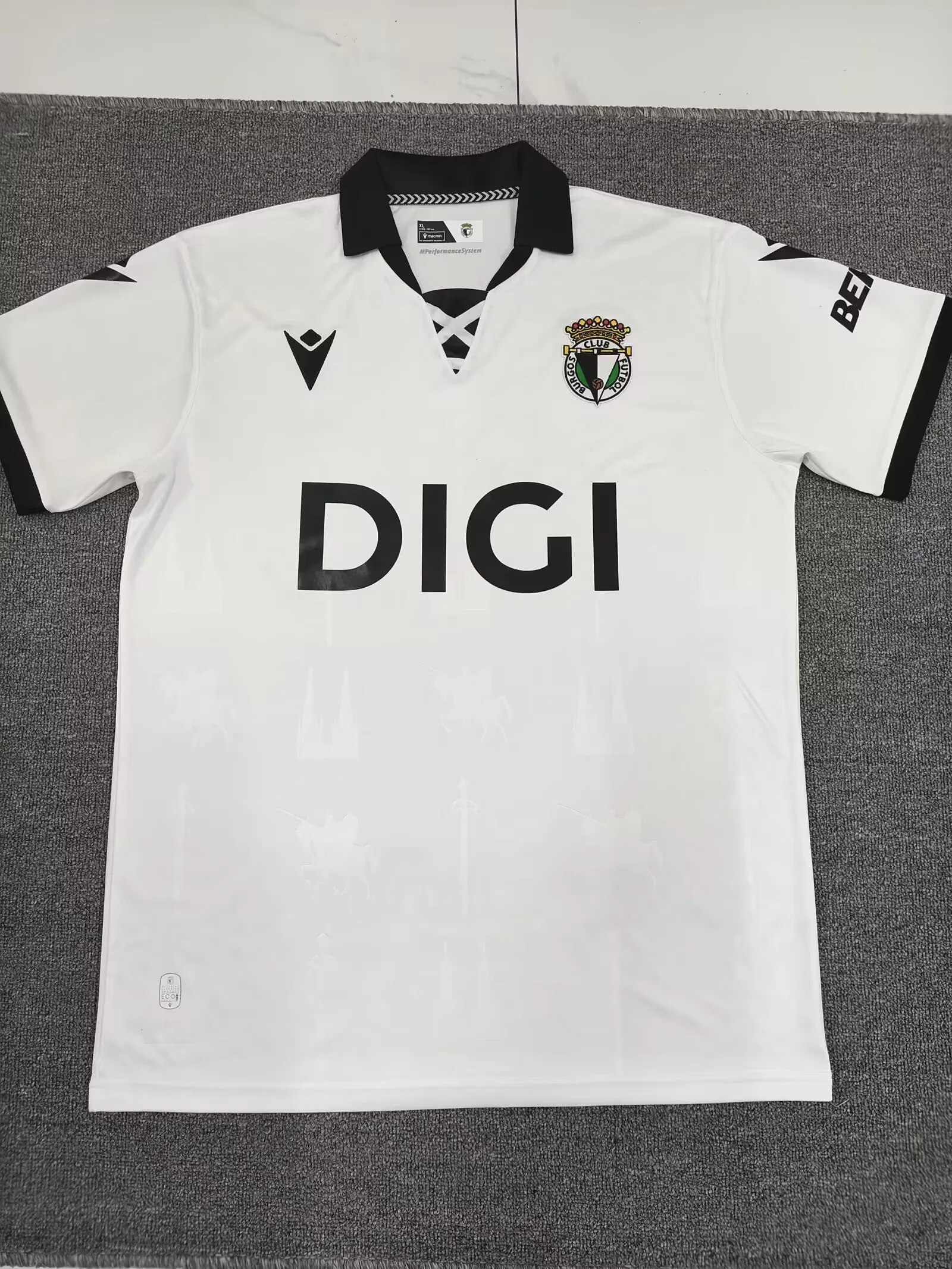 Burgos CF 2025/26 Home Shirt Short Sleeve