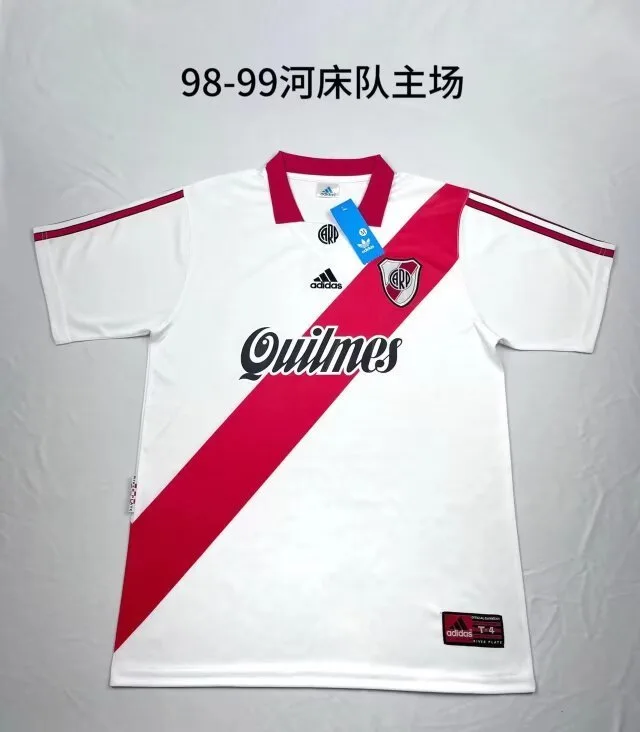 River Plate 1998/99 Home Shirt — 2