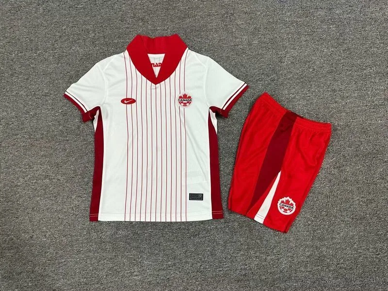 Canada 2024 Away Kids Kit White