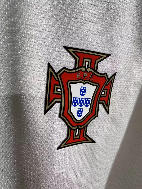 Portugal 2012 Away Shirt Long Sleeve Player Version White — 2