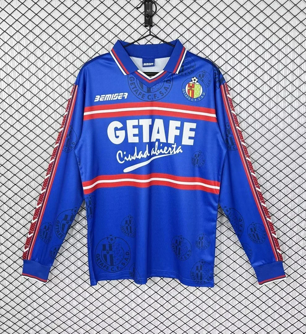 Getafe 1998/99 Primera Equipación Camiseta Manga Larga