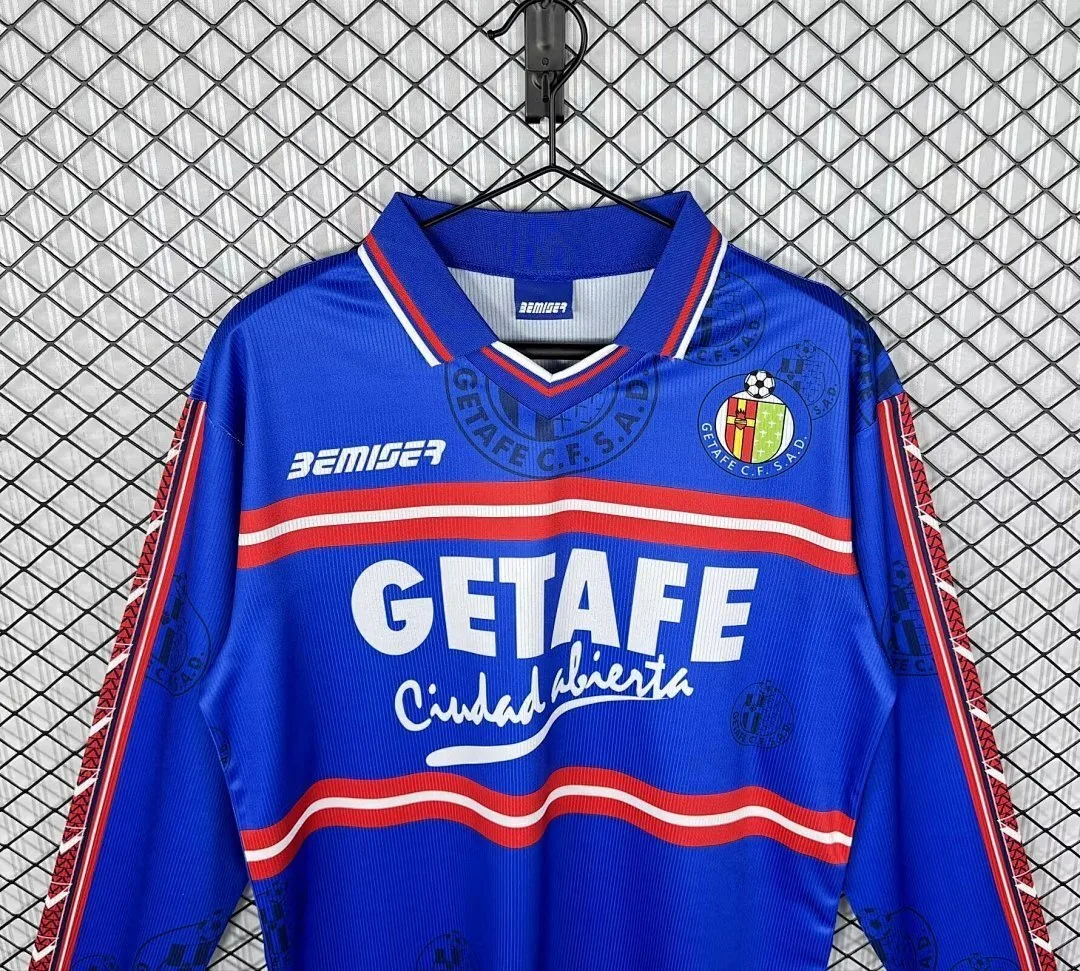 Getafe 1998/99 Primera Equipación Camiseta Manga Larga — 2