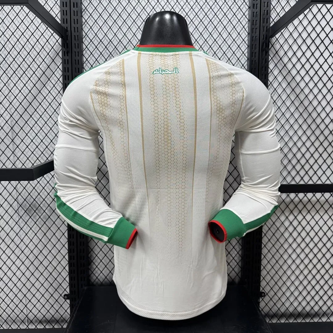 Algeria 2026 Home Shirt Long Sleeve Player Version — 2