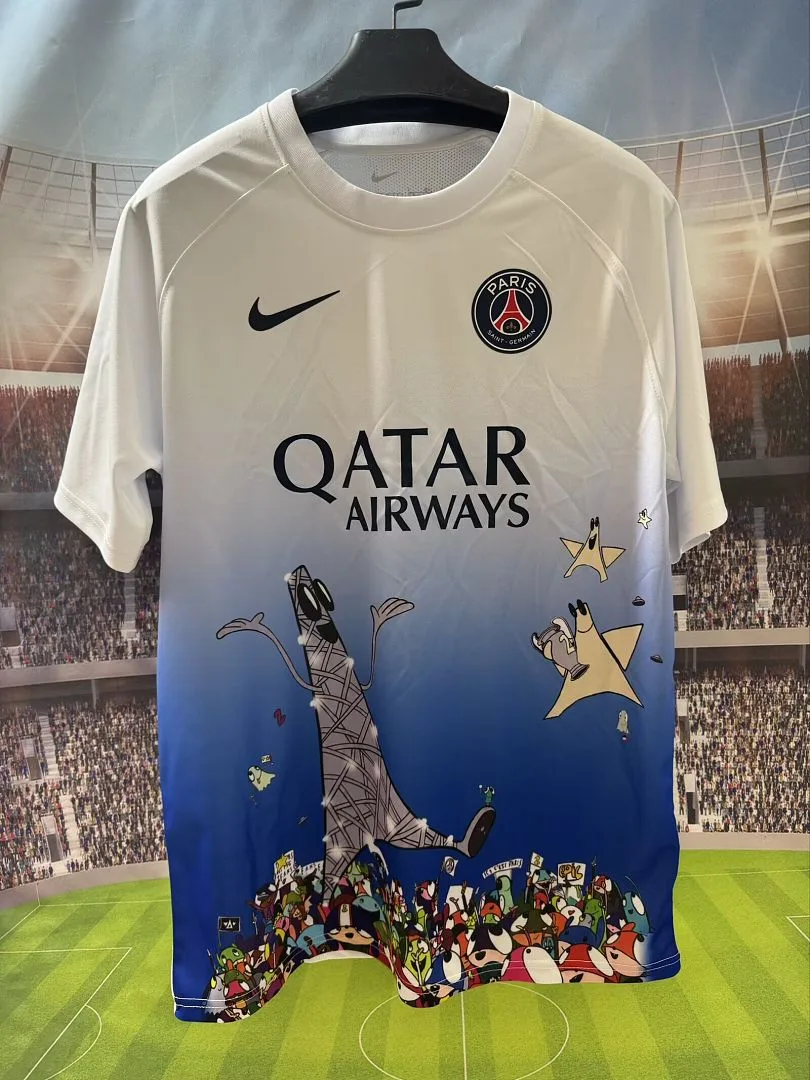 Paris Saint-Germain Shirt Short Sleeve X Art Basel — 2