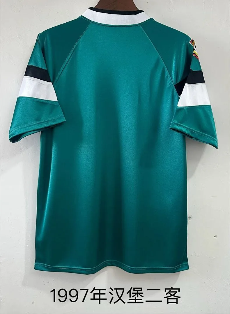 Hamburger SV 1996/97 Third Shirt Green