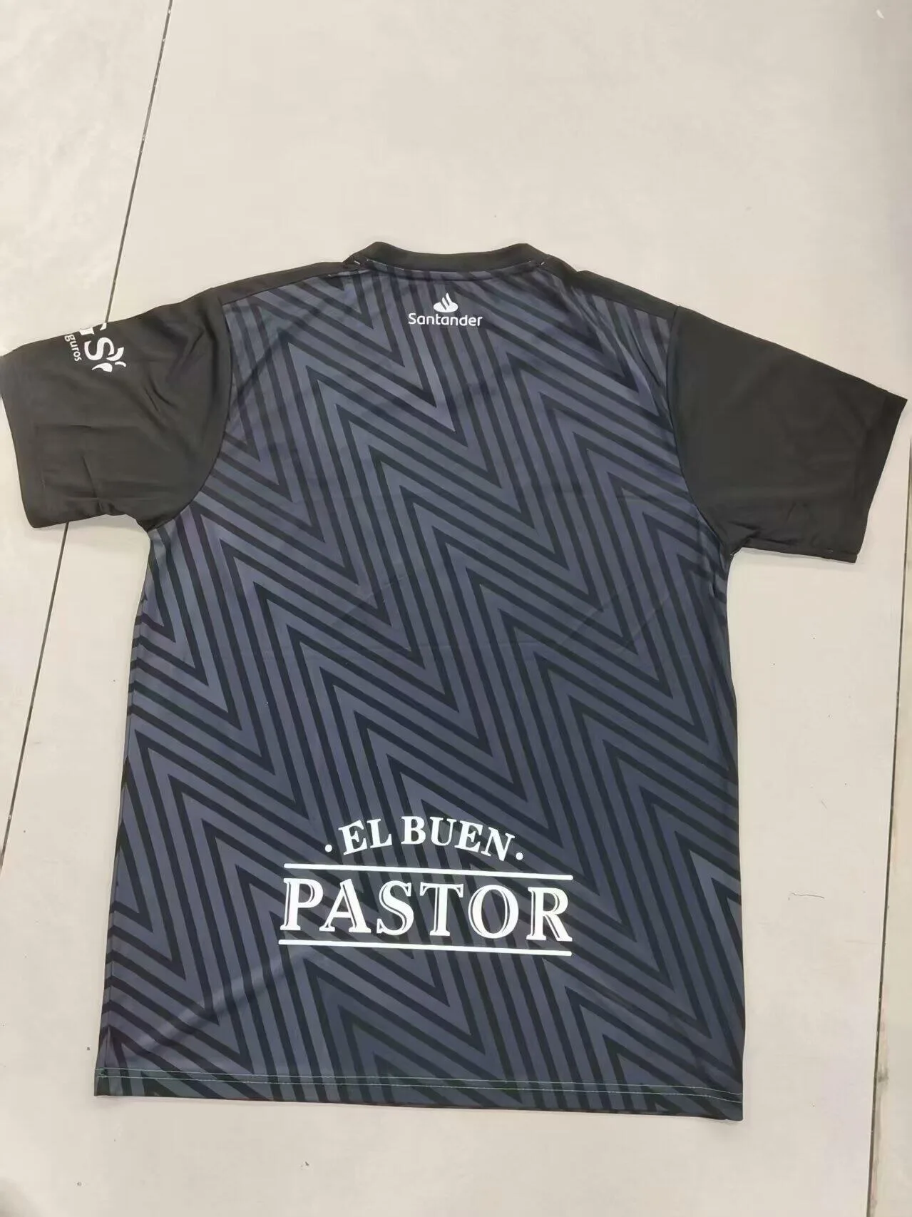 Racing Santander 2024/25 Goalkeeper Shirt Black — 2
