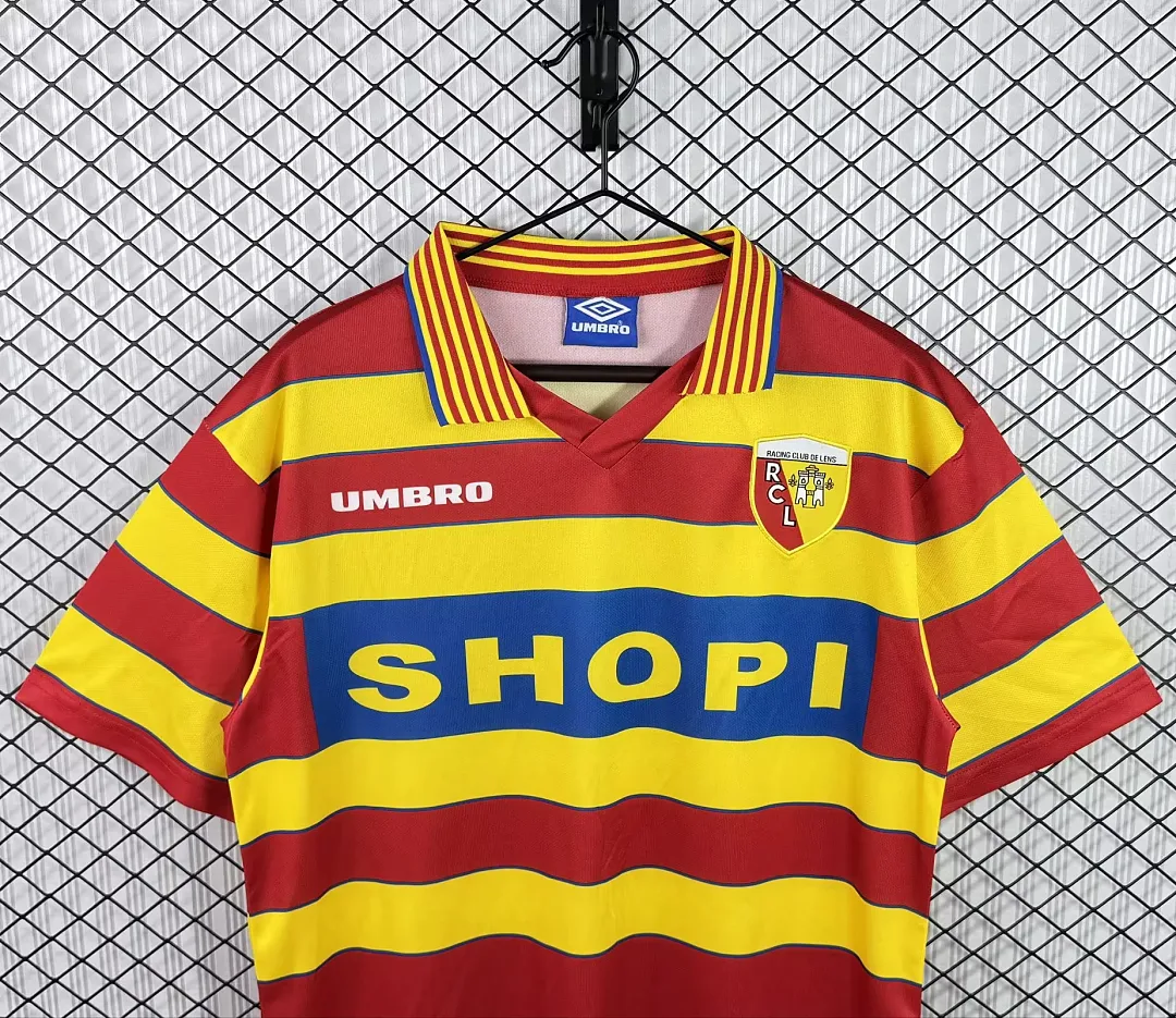 Lens 1996/97 Primera Equipación Camiseta — 2