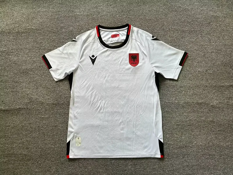 Albania 2024/25 Away Shirt White — 2