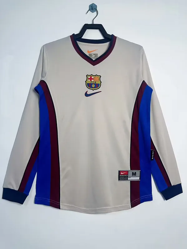 Barcelona 1998/99 Away Shirt Long Sleeve — 2