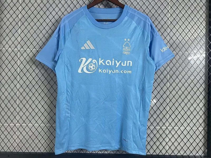Nottingham Forest 2024/25 Third Shirt Blue — 2