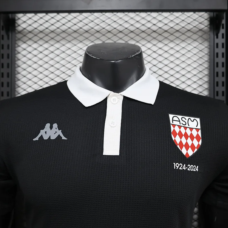 Monaco 2024/25 Shirt Player Version Special Edition Black — 2