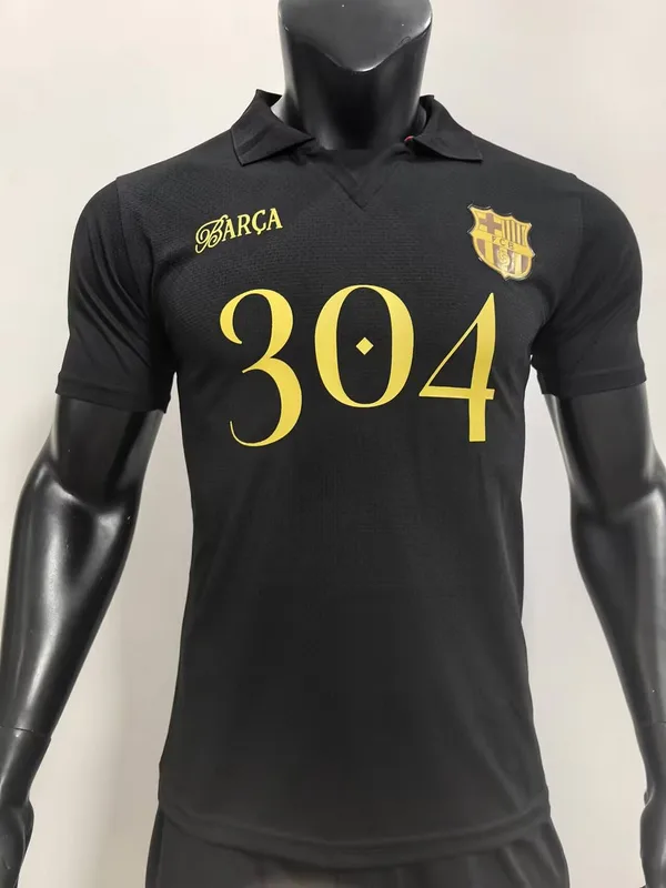Barcelona Camiseta Versión Jugador Edición Especial Black