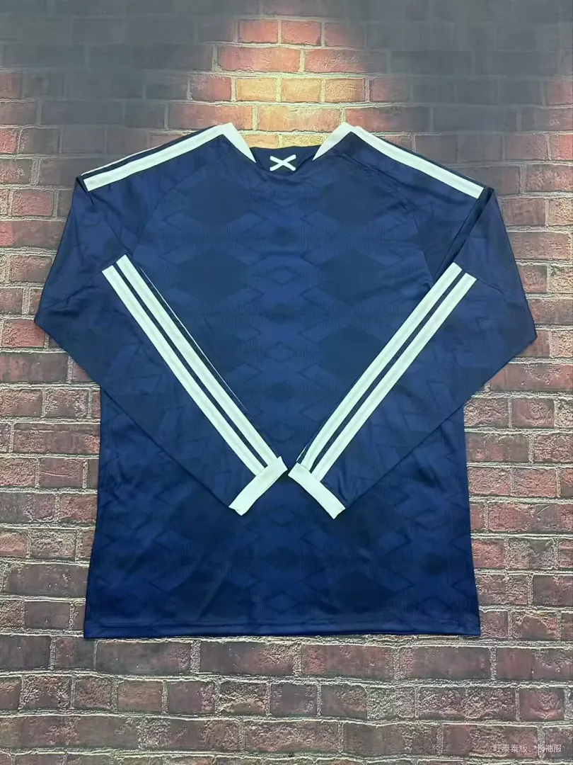Écosse 2026 Domicile Maillot Manches Longues