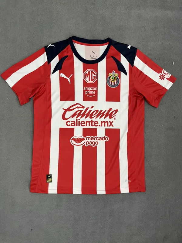 Chivas Guadalajara 2025/26 Home Shirt Short Sleeve