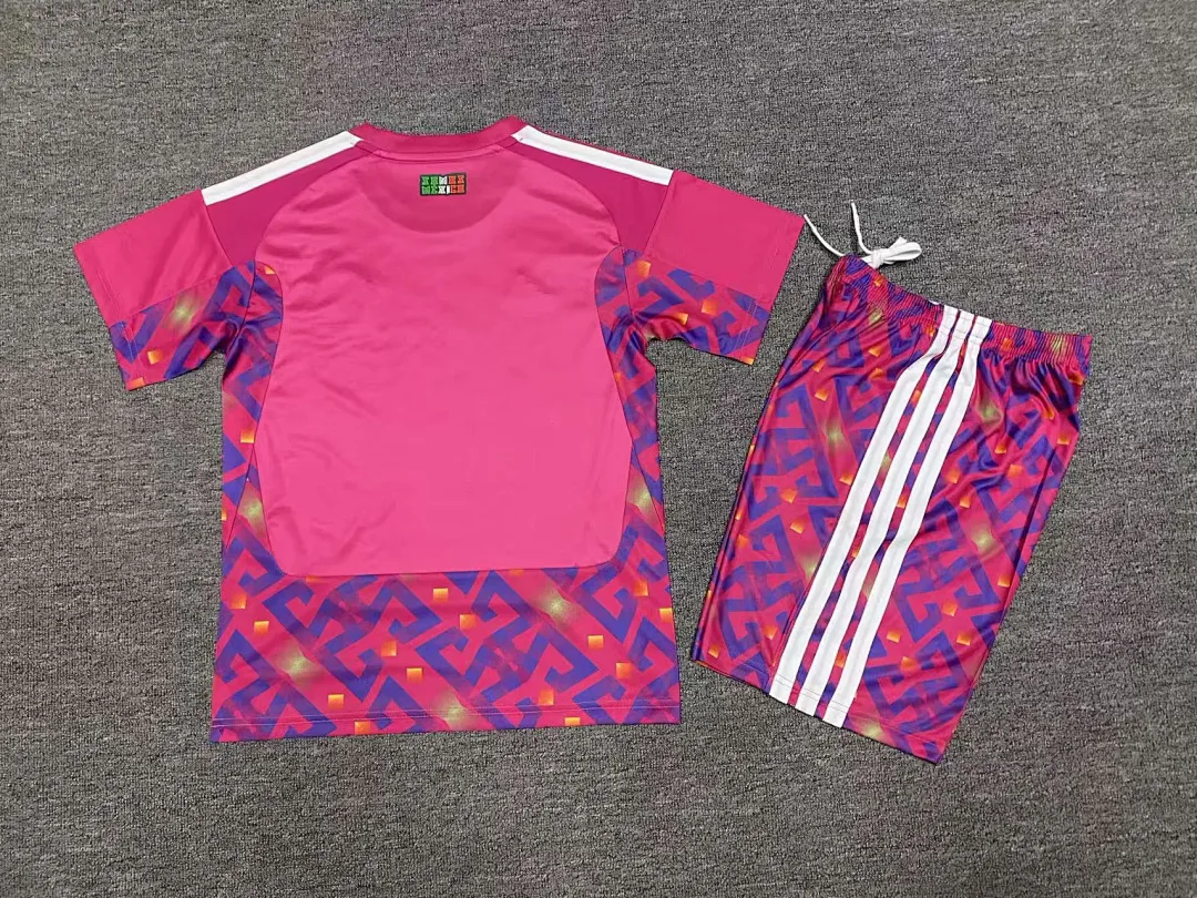 Mexico 2016/28 Goalkeeper Kids Kit Pink