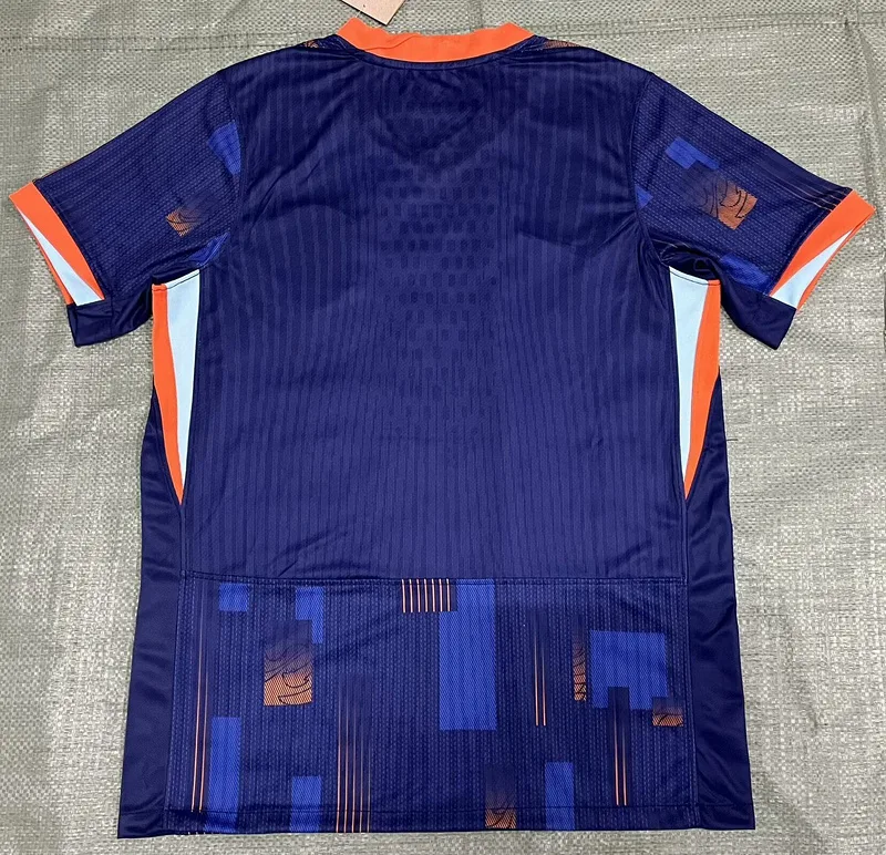 Pays-Bas 2024/25 Extérieur Maillot Manches Courtes