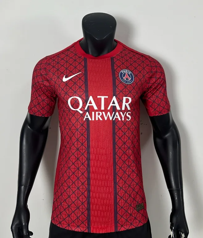 Paris Saint-Germain 2025/26 Camiseta Versión Jugador Edición Especial Red