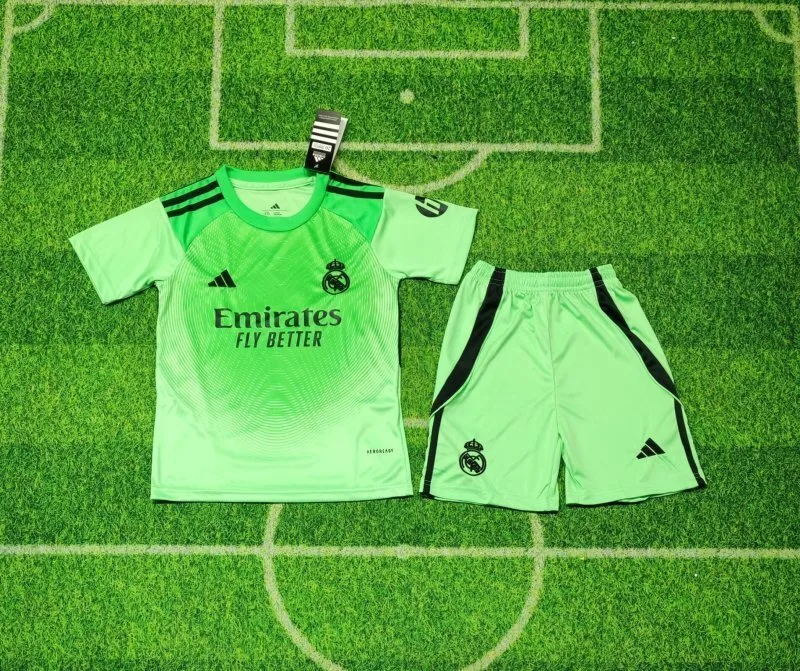 Real Madrid 2025/26 Gardien Ensemble Enfant — 2