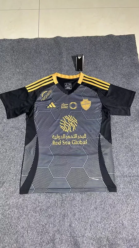 Al Ahli 2025/26 Shirt Short Sleeve Black Al-ahli — 2