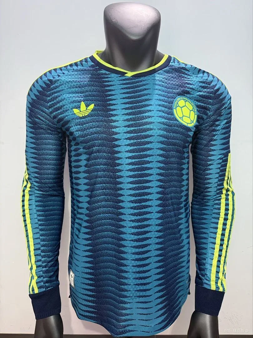 Colombia 2026 Away Shirt Long Sleeve Player Version — 1