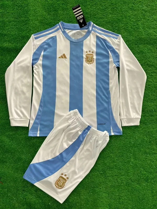 Argentina 2024/25 Kids Kit Long Sleeve — 2
