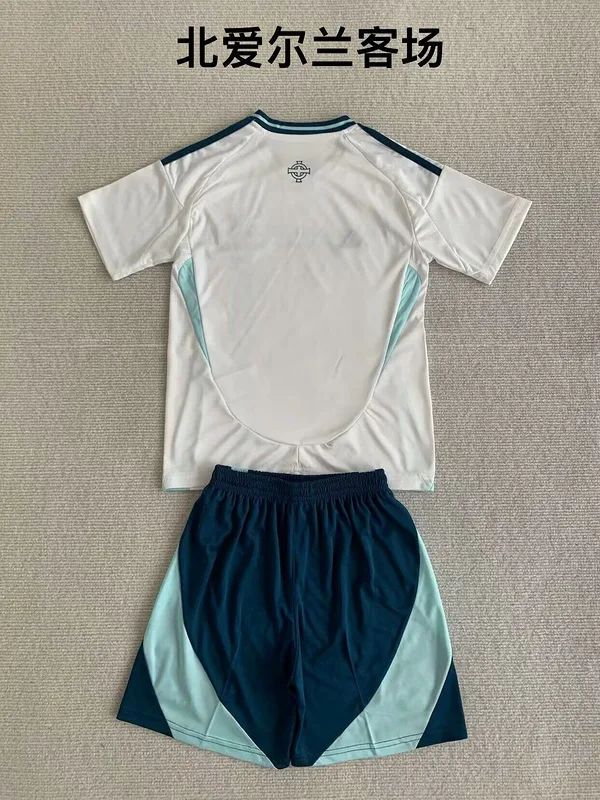 Northern Ireland 2024 Away Kids Kit