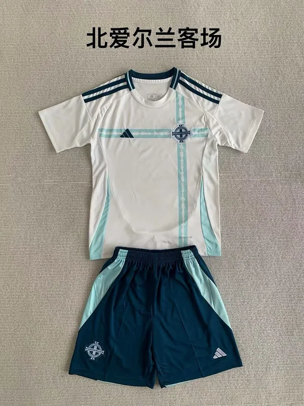 Northern Ireland 2024 Away Kids Kit — 2