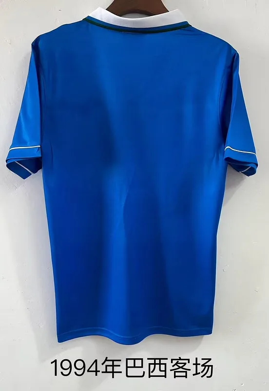 Brazil 1994/95 Away Shirt Blue — 1