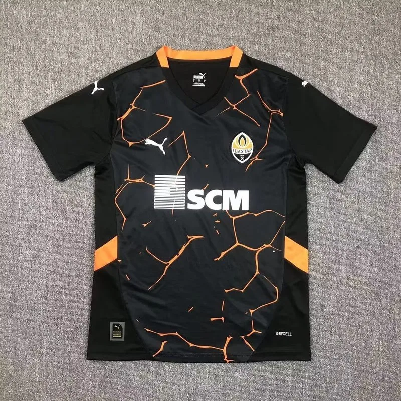 Shakhtar Donetsk 2024/25 Maillot Manches Courtes Black — 2