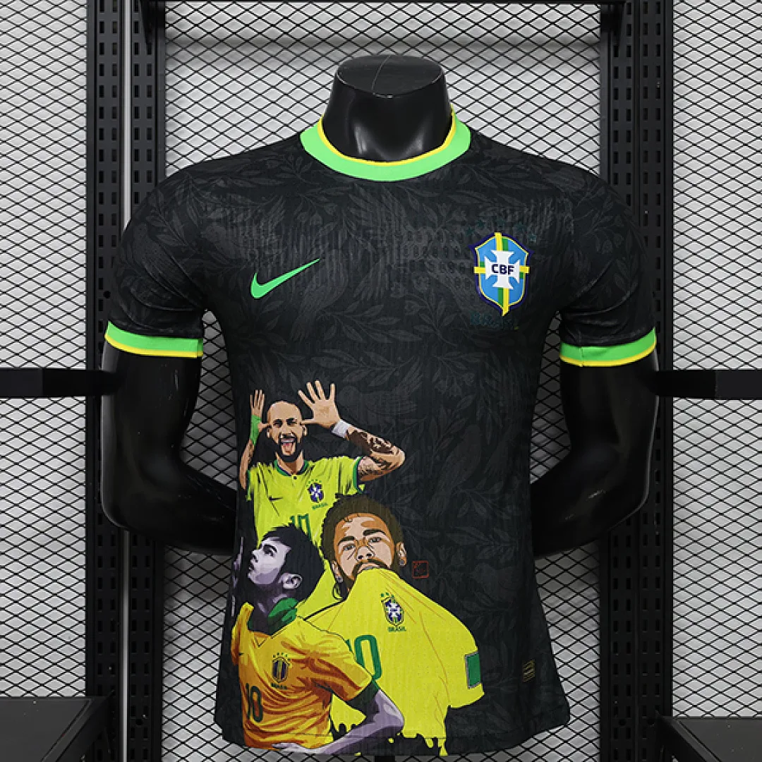 Brazil 2026/27 Shirt Player Version Special Edition Black — 1